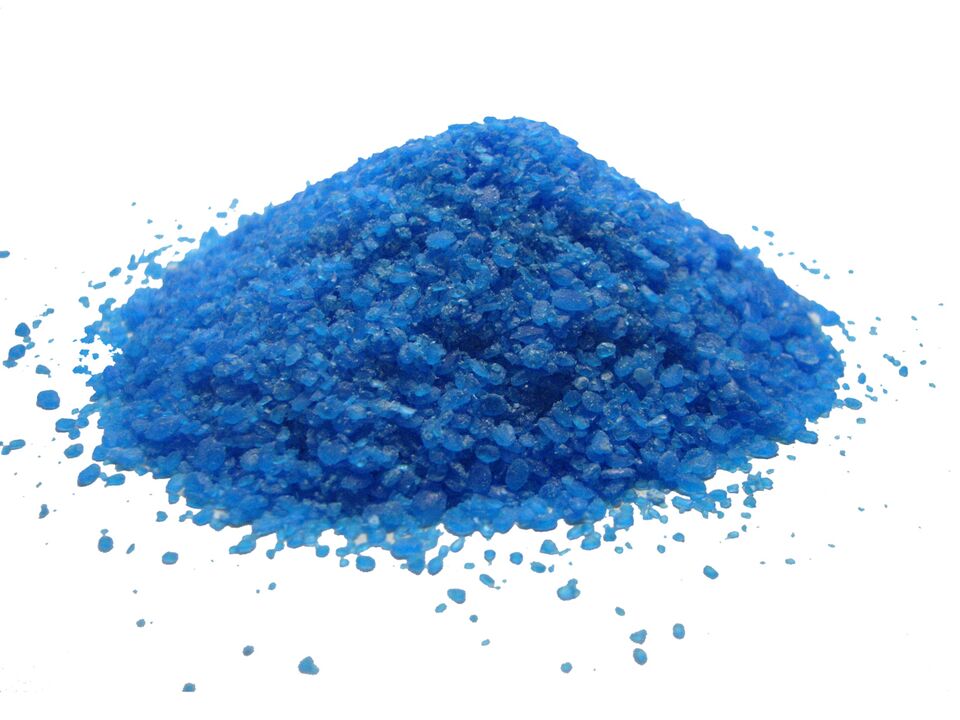 Copper sulfate for the preparation of antifungal solution and ointment